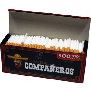 Сигаретные гильзы Companeros в магазине Tabakshop.com.ua